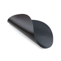 Сервировочная салфетка из натуральной кожи фигурная 36х42 см, цвет черный, Bull LIND DNA 982190