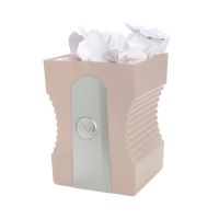Корзина для бумаг Sharpener светло-розовая