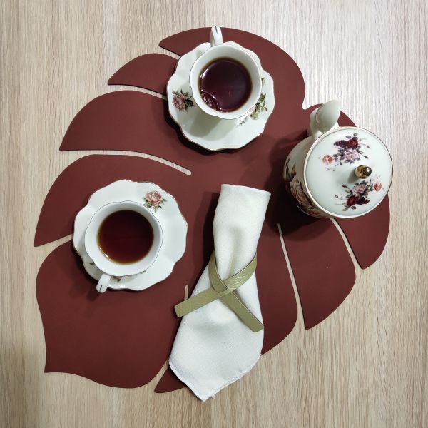 Петля для салфетки набор 4 шт, 1х30 см, цвет золотой, HIPPO LIND DNA 990053