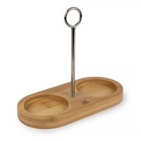 Подставка для мельниц Linea бамбук с ручкой, цвет светлое дерево     (1)     44558