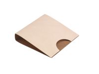 Салфетница для бумажных салфеток кожаная квадратная, цвет песочный/коричневый, NUPO LIND DNA 989885