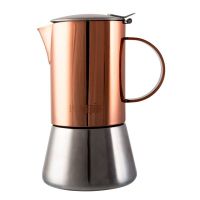 Кофеварка гейзерная на 4 чашки из нержавеющей стали La Cafetiere KITCHEN CRAFT