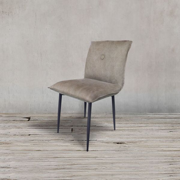 Стул Дуакс 48x56x86 см Ans 16-15 Vintage cotton Grey ROOMERS FURNITURE