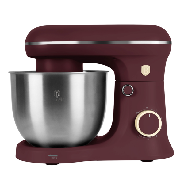 Миксер планетарный электрический, матовый бордо, Leonardo BERLINGER HAUS
