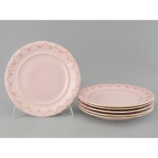 Набор тарелок мелких 25 см 6шт Мелкие цветы 07260115-0158 LEANDER