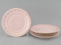 Набор тарелок мелких 25 см 6шт Мелкие цветы 07260115-0158 LEANDER