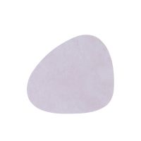 Подставка под кружку из натуральной кожи фигурный 11х13 см, цвет розовый, NUPO LIND DNA 990011