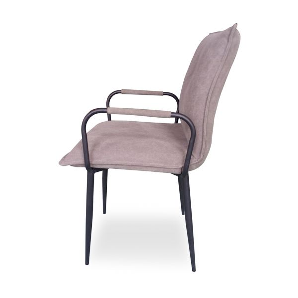 Полукресло Дуакс 52x55x85 Ans 16-15 Vintage cotton Grey  ROOMERS FURNITURE