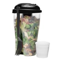 SagaForm Контейнер для салата To Go, черный