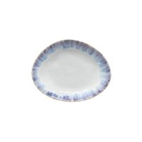 Тарелка десертная овальная 20.3x15.8 см BRISA RIA BLUE Costa Nova