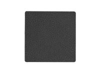 Подставка под кружку из натуральной кожи квадратный 10x10 см, цвет черный, LIND DNA 981287