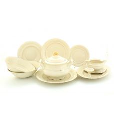 Сервиз столовый 25 предметов Золотая отводка 07562011-1139 LEANDER