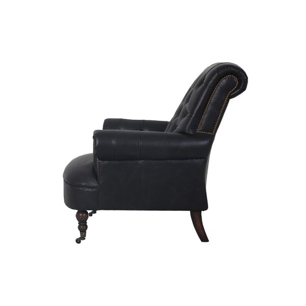 Кресло 86x103x97 см black ROOMERS FURNITURE