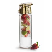 SagaForm Набор из двух бутылок для напитков с контейнером для фруктов