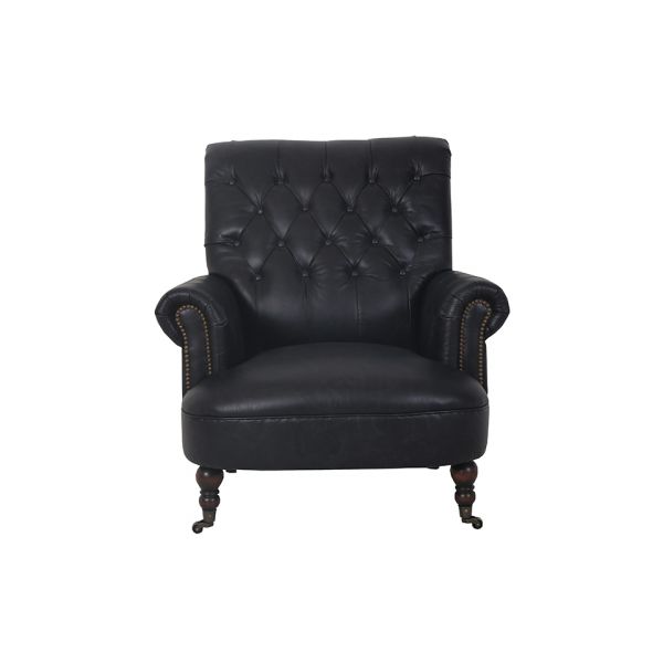 Кресло 86x103x97 см black ROOMERS FURNITURE