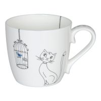 Кружка 'Кошки и птички' 425 мл Koenitz