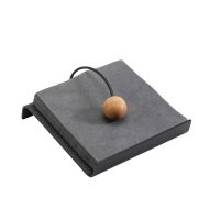 Салфетница для бумажных салфеток стальная, цвет черный, LIND DNA 983639