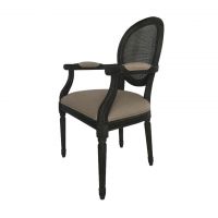 Полукресло 59x61x99 grey  ROOMERS FURNITURE