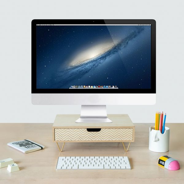 Подставка под монитор Nordic зигзаг