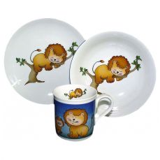 Детский набор с кружкой 220 мл, 3 предмета 02130112-237E LEANDER