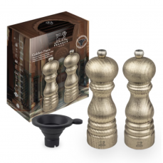 Набор мельниц для соли и перца GOLDEN 18 см, дерево, золотистый Peugeot 48006