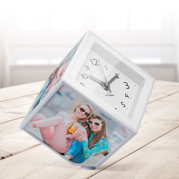 Держатель-часы для фотографий вращающийся Photo-Clock 10x10