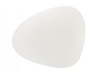 Сервировочная салфетка из натуральной кожи фигурная 36х42 см, цвет белый, Bull LIND DNA 9871