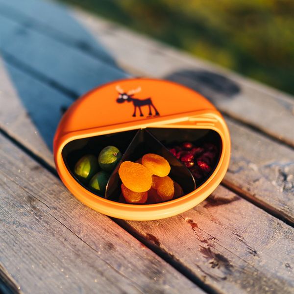 Ланч-бокс для перекусов BentoDISC™ Moose оранжевый