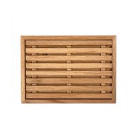 Доска для хлеба дубовая со съёмной решёткой 34х25х4 см Uneca