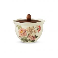 Банка для хранения сыпучих продуктов 2 л, керамика, дерево, Regale, 7371-RGE, NUOVA CER