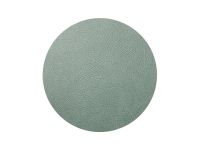 Сервировочная салфетка из натуральной кожи круглая 30 см, цвет пастельный зеленый, Hippo LIND DNA 981126