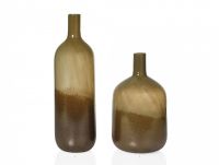 Andrea House Andrea House Ваза Bottle Beige Glass