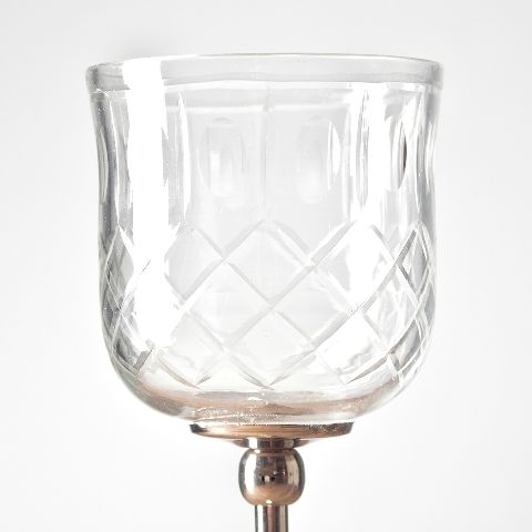 Подсвечник  chrom/clear  ROOMERS FURNITURE