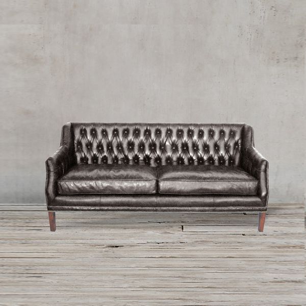 Диван 185x81x80 Java Black#B24  ROOMERS FURNITURE