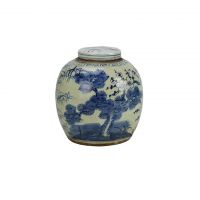 Ваза 29x29x30 blue/white  ROOMERS FURNITURE