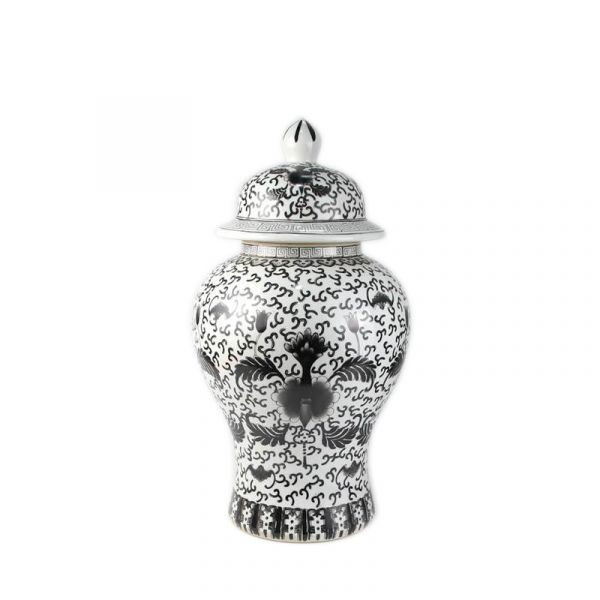 Ваза 29.5x29.5x55.5 grey  ROOMERS FURNITURE