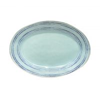 Блюдо овальное 40x28.3 см NANTUCKER Aqua CASAFINA BY COSTA NOVA