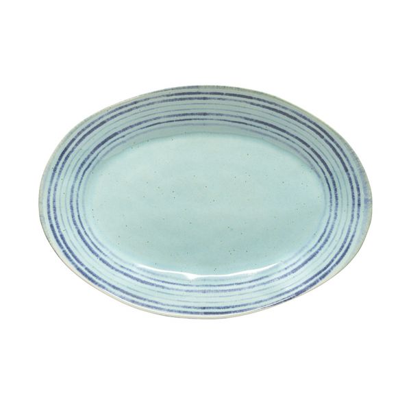 Блюдо овальное 40x28.3 см NANTUCKER Aqua CASAFINA BY COSTA NOVA