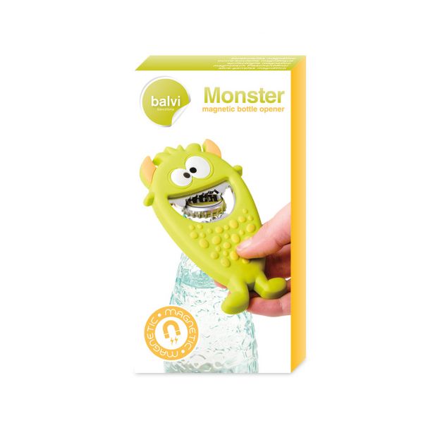 Открывалка Monster лайм магнитная