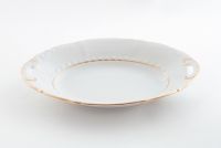 Блюдо овальное Соната 17 см Золотая отводка 07116123-1139 LEANDER