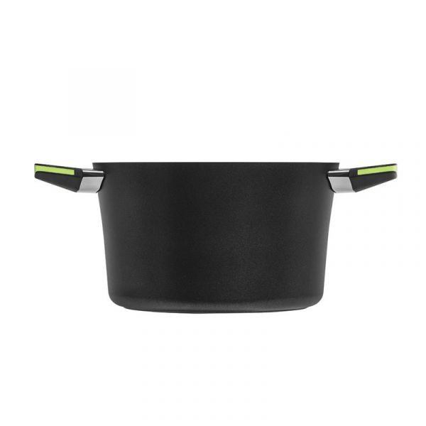 Кастрюля зеленая ?20cm, 2,5 л. С крышкой и цветной упаковкой     (6)     30250i
