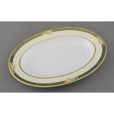 Блюдо овальное для гарнира 22 см Золотые фрукты 02111735-0711 LEANDER