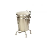 Контейнер с крышкой  silver  ROOMERS FURNITURE