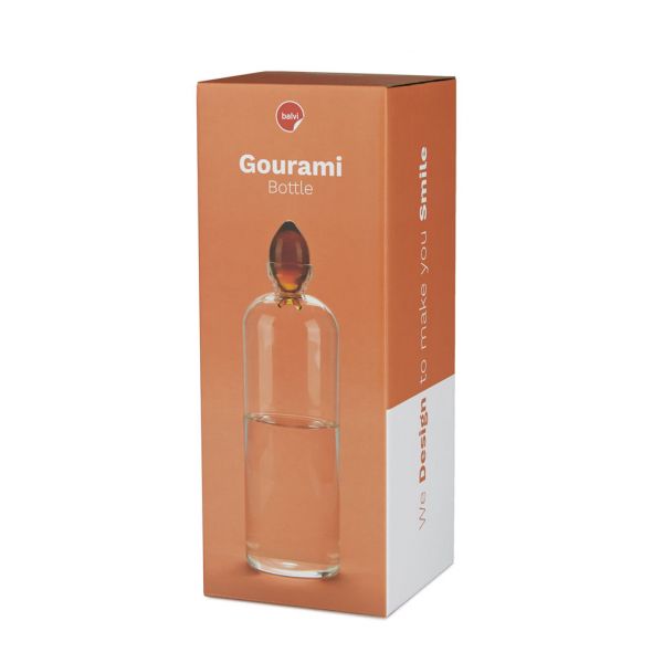 Бутылка для воды Gourami 1.1л оранжевая Balvi