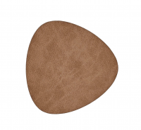 Подставка под кружку из натуральной кожи треугольный коричневый, NUPO Vero 522008