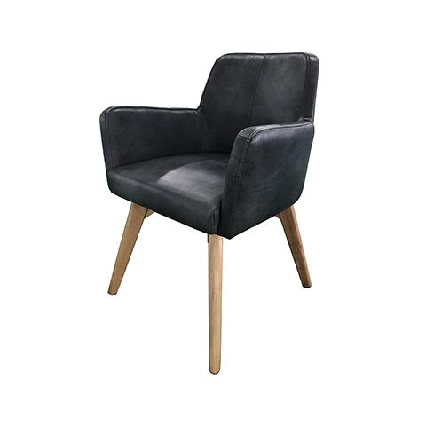 Полукресло 60x61x84 Titan Gray#67  ROOMERS FURNITURE