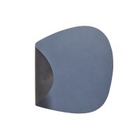 Сервировочная салфетка из натуральной кожи фигурная 36х42 см, цвет темно-синий-черный, NUPO LIND DNA 982188