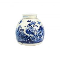 Ваза 27x27x27 blue/white  ROOMERS FURNITURE