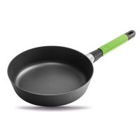 Сотейник ?28cm, с зеленой силиконовой ручкой, h=7 cm     (10)     30228i