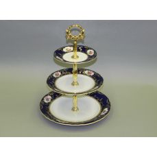 Горка Соната 3 уровня Мелкие цветы, кобальт 07196032-0440 LEANDER